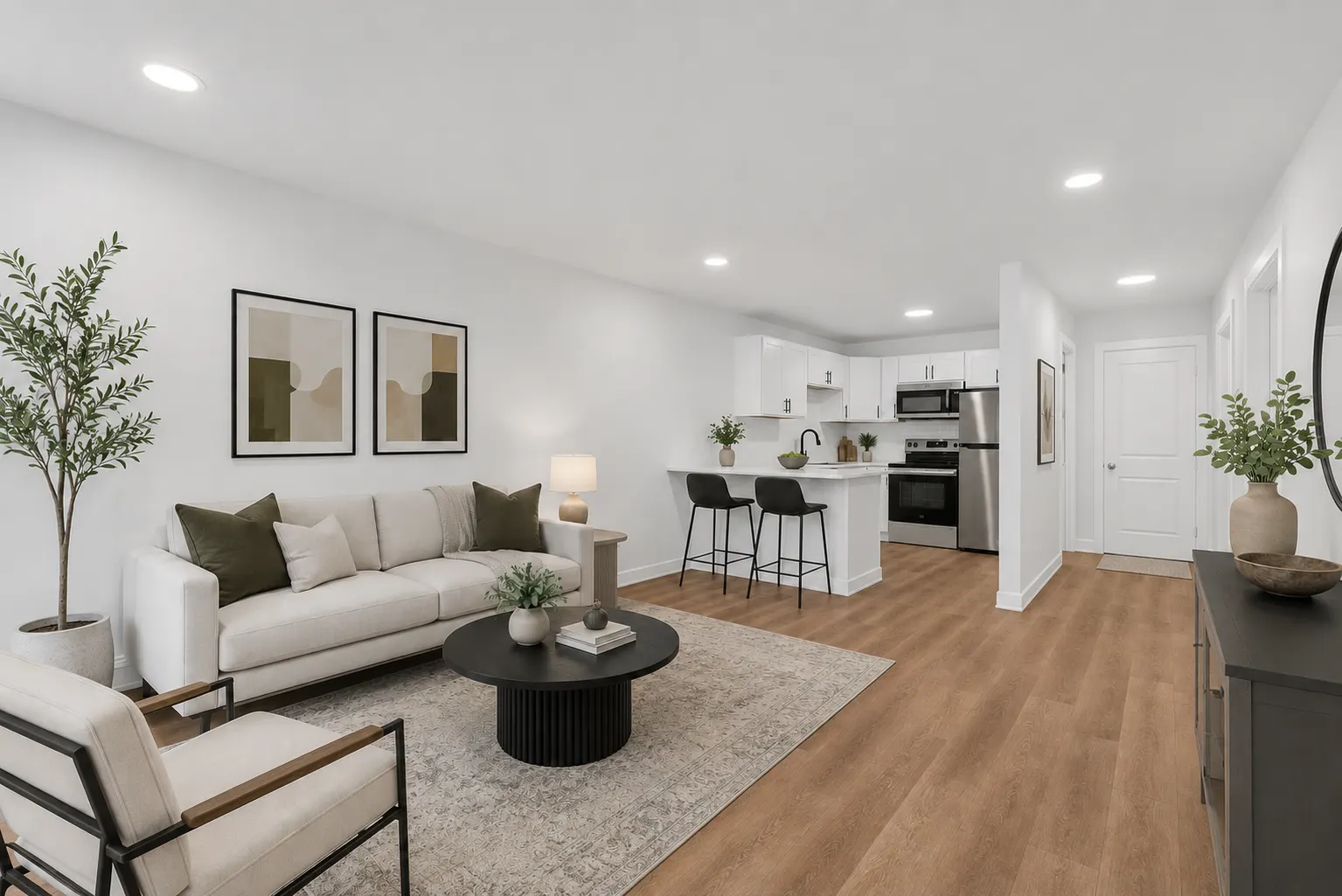 Living Room / Kitchen